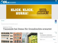 Bild zum Artikel: Kundgebung in Stuttgart: Tausende  bei Demo für Grundrechte erwartet