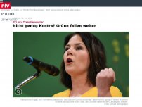 Bild zum Artikel: RTL/ntv Trendbarometer: Nicht genug Kontra? Grüne fallen weiter