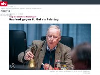 Bild zum Artikel: 'Tag der absoluten Niederlage': Gauland will 8. Mai nicht zum Feiertag machen