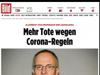 Bild zum Artikel: Professor der Leopoldina - Mehr Tote wegen Corona-Regeln