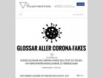 Bild zum Artikel: Dieses Glossar an Corona-Fakes solltest du teilen, um Verschwörungsgläubige zu ärgern