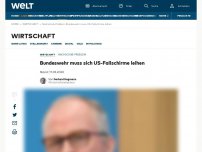 Bild zum Artikel: Bundeswehr muss sich US-Fallschirme leihen