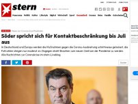 Bild zum Artikel: News zur Coronavirus-Pandemie: Kanzleramt will Kontaktbeschränkungen bis 5. Juli verlängern