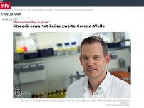 Bild zum Artikel: 'Kein Rechenfehler in Studie': Streeck erwartet keine zweite Corona-Welle