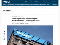 Bild zum Artikel: Unionsabgeordnete für Erhöhung des Rundfunkbeitrags – auch wegen Corona