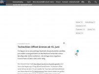 Bild zum Artikel: Tschechien öffnet Grenze ab 15. Juni