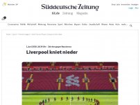 Bild zum Artikel: Zeichen gegen Rassismus: Liverpool kniet nieder