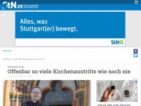 Bild zum Artikel: Katholische Kirche: Offenbar so viele Kirchenaustritte wie noch nie