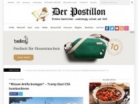 Bild zum Artikel: 'Müssen Antifa besiegen' – Trump lässt USA bombardieren