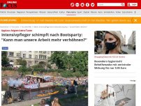 Bild zum Artikel: Applaus folgten keine Taten - Intensivpfleger schimpft nach Bootsparty: 'Kann man unsere Arbeit mehr verhöhnen?'