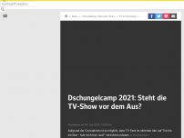 Bild zum Artikel: Dschungelcamp 2021: Steht die TV-Show vor dem Aus?