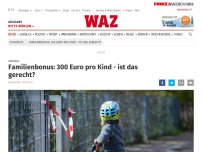 Bild zum Artikel: Umfrage: Familienbonus: 300 Euro pro Kind - ist das gerecht?