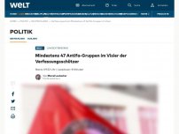 Bild zum Artikel: Mindestens 47 Antifa-Gruppen im Visier der Verfassungsschützer