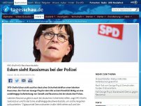 Bild zum Artikel: Esken sieht latenten Rassismus bei der Polizei in Deutschland