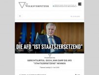 Bild zum Artikel: Gerichtsurteil: Doch, man darf die AfD “staatszersetzend” nennen