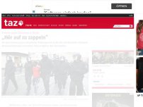 Bild zum Artikel: Rassismusproteste in Berlin: „Hör auf zu zappeln“