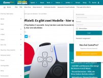 Bild zum Artikel: News: PS5-Design ist offiziell: Es gibt zwei Modelle - hier alle Bilder