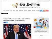 Bild zum Artikel: Trump weist Rassismusvorwürfe zurück: 'Ich habe auch schon schwarze Frauen begrapscht'