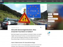 Bild zum Artikel: Aktuelle Reisemöglichkeiten: Was erwartet Touristen in Italien ?