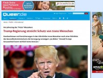 Bild zum Artikel: US-Regierung streicht Schutz von trans Menschen