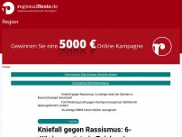 Bild zum Artikel: Kniefall gegen Rassismus: 6-Jähriger setzt ein Zeichen in Braunschweiger Innenstadt