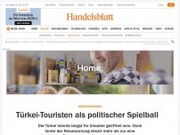 Bild zum Artikel: Reisewarnungen: Türkei-Touristen als politischer Spielball