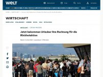 Bild zum Artikel: Jetzt bekommen Urlauber ihre Rechnung für die Rückholaktion