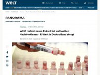 Bild zum Artikel: Reproduktionszahl in Deutschland steigt wieder deutlich