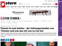 Bild zum Artikel: M. Beisenherz: Sorry, ich bin privat hier: Fleisch ist sein Getöse - der Haltungsschaden von Tönnies und was das mit uns zu tun hat.