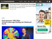 Bild zum Artikel: Noch genauer: ORF führt Wettervorhersage künftig mit Glücksrad durch