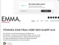 Bild zum Artikel: Tönnies: Eine Frau hebt den Sumpf aus