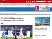 Bild zum Artikel: Als erster Fußball-Bundesligist - Bericht: Schalke 04 führt offiziell Gehaltsobergrenze für Profis ein