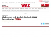 Bild zum Artikel: Strafverfolgung: Kindesmissbrauch Bergisch Gladbach: 30.000 Tatverdächtige