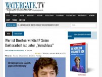 Bild zum Artikel: Wer ist Drosten wirklich? Seine Doktorarbeit ist unter „Verschluss“