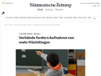 Bild zum Artikel: Migration: Verbände fordern Aufnahme von mehr Flüchtlingen