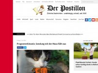 Bild zum Artikel: Programmhinweis: Sendung mit der Maus fällt aus