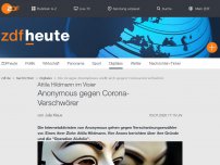 Bild zum Artikel: Anonymous vs. Hildmann - was dahinter steckt