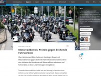 Bild zum Artikel: Modorraddemos: Protest gegen drohende Fahrverbote