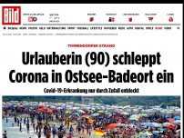 Bild zum Artikel: Timmendorfer Strand - Urlauberin (90) schleppte Corona in Ostsee-Badeort ein