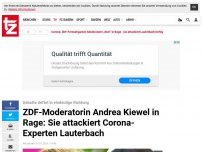 Bild zum Artikel: ZDF-Moderatorin Andrea Kiewel in Rage: Sie teilt gegen Corona-Experte Lauterbach aus