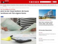 Bild zum Artikel: Von 1 Euro bleiben nur 47,9 Cent - Jetzt ist der Staat bedient: Ab heute verdienen wir fürs eigene Konto