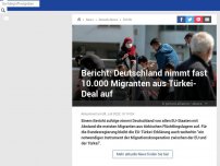 Bild zum Artikel: EU-Türkei-Flüchtlingspakt: Deutschland nimmt die meisten Migranten auf