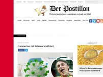 Bild zum Artikel: Coronavirus mit Bolsonaro infiziert