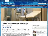 Bild zum Artikel: Grüne: Arztjobs sollen abhängig von Ja zu Abtreibungen werden