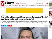 Bild zum Artikel: Conchata Ferrell: Ärzte kämpften zehn Minuten um ihr Leben: 'Berta' aus 'Two and a half men' erlitt Infarkt