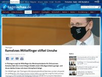 Bild zum Artikel: Thüringen: Aufregung um Ramelows Mittelfinger-Geste