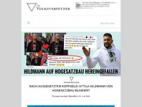 Bild zum Artikel: Nach ausgesetztem Kopfgeld: Attila Hildmann von HoGeSatzbau blamiert