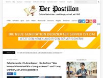 Bild zum Artikel: Zehntausende US-Amerikaner, die dachten 'Was kann schlimmstenfalls schon passieren?' und Trump wählten, an Corona gestorben