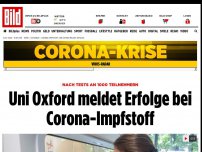 Bild zum Artikel: Nach Tests an 1000 Teilnehmern - Uni Oxford meldet Durchbruch bei Corona-Impfstoff