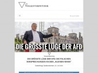 Bild zum Artikel: Die größte Lüge der AfD: Die falschen Versprechungen an den „kleinen Mann“